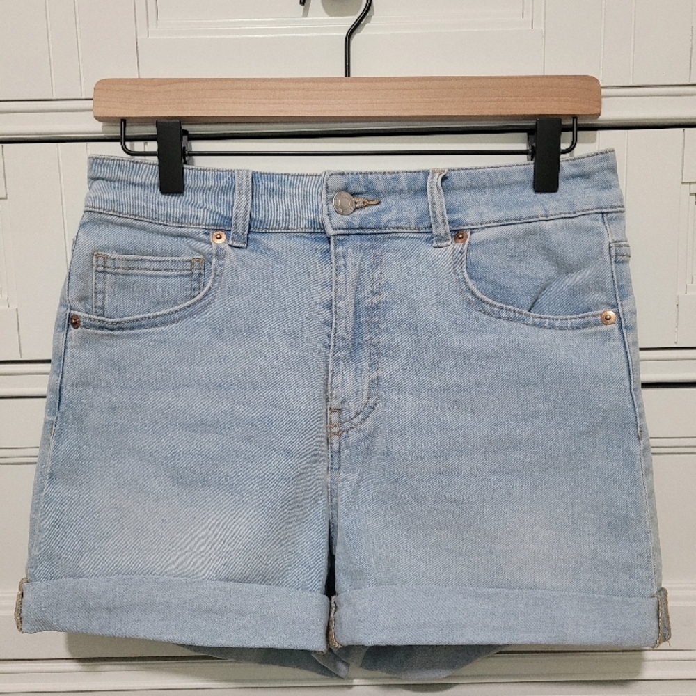 H&M Light Blue Denim Women's Shorts 8